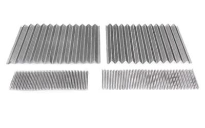 finished pleating corrugation mesh