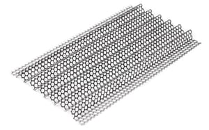 flat pleated part metal filter