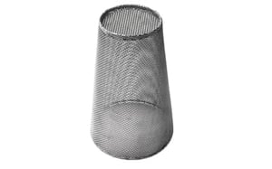 truncated cone metal filter